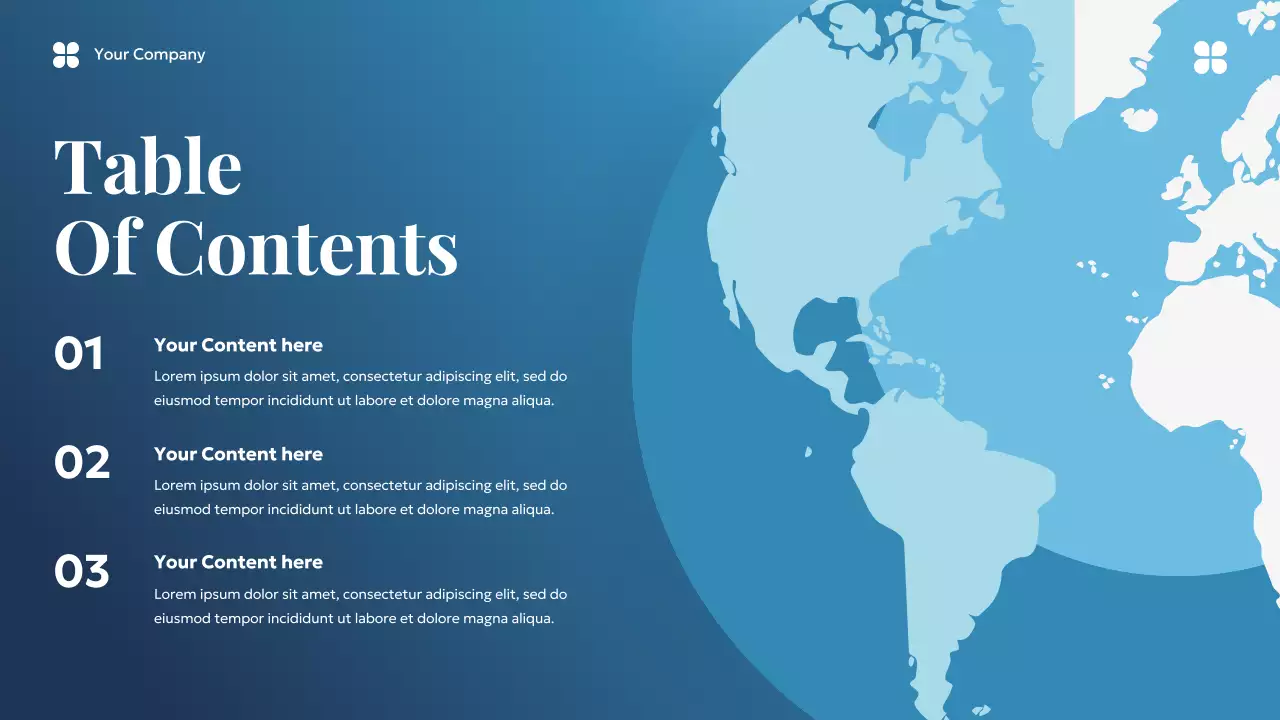 Blue Ocean Sustainable Earth Presentation