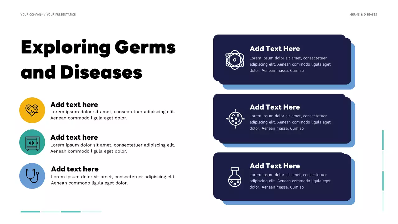 Teal Modern Health Lecture Presentation