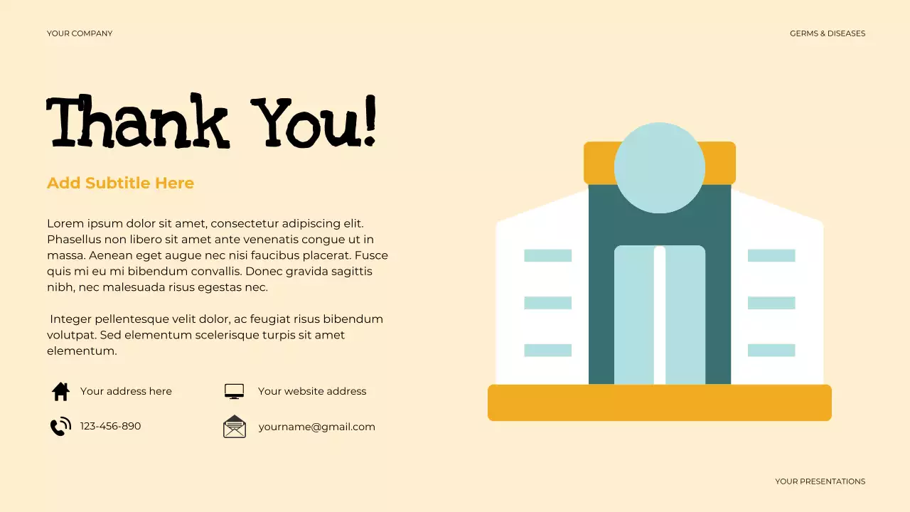 Beige Simple Health Lecture Presentation