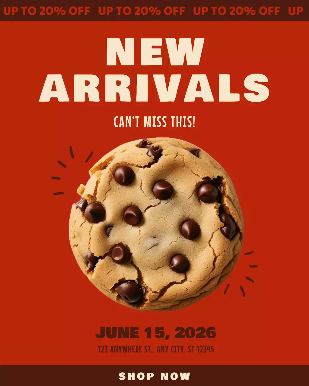 Brown New Arrivals Instagram Post