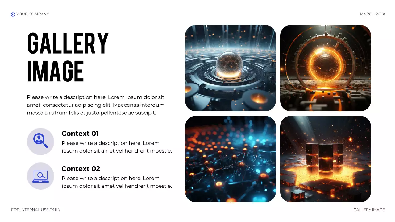 Blue Geometric IT Solution Presentation