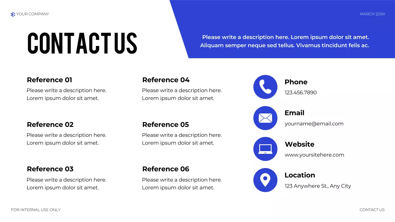 Blue Geometric IT Solution Presentation