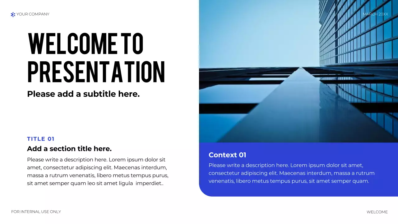 Blue Geometric IT Solution Presentation