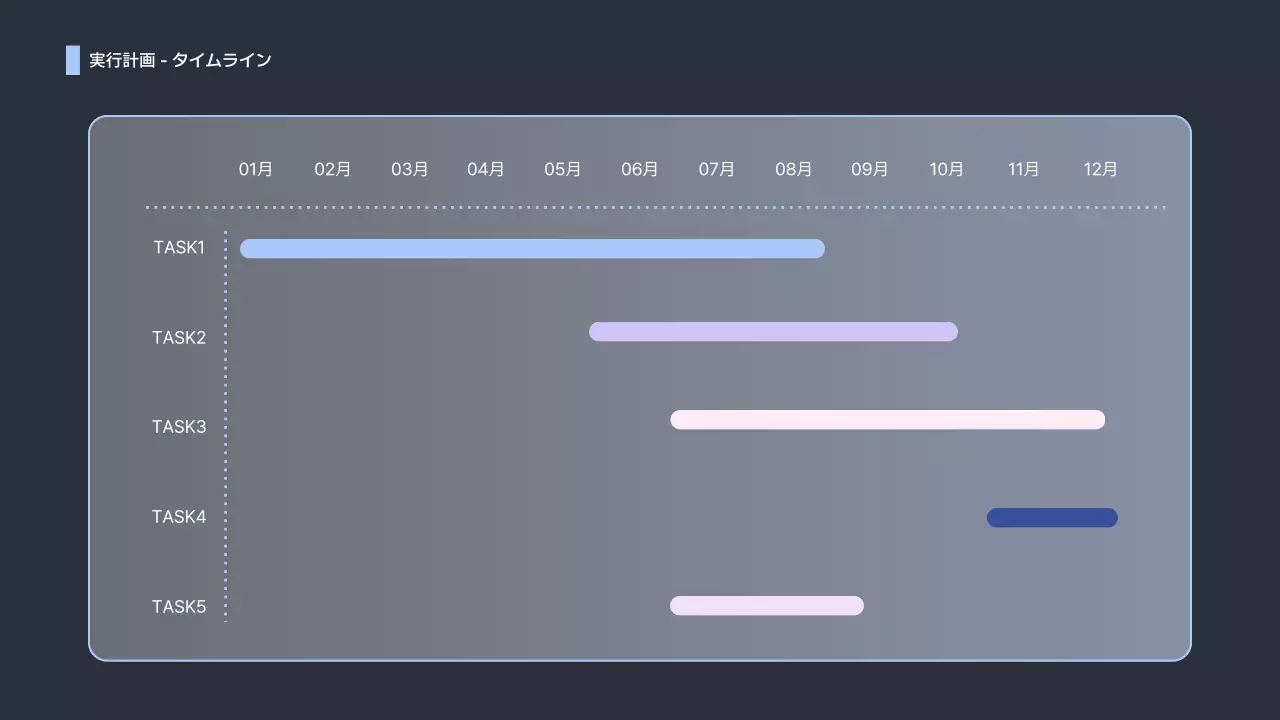黒 シンプル ビジネス 提案書 プレゼンテーション