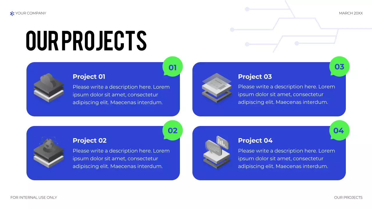 Blue Geometric IT Solution Presentation