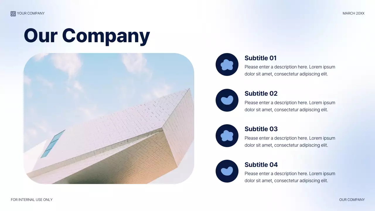 Blue Modern IT Solution Presentation