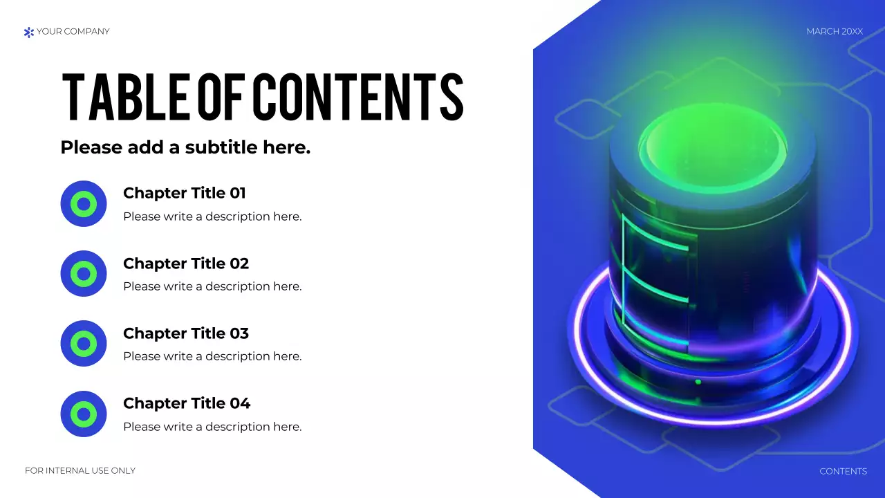 Blue Geometric IT Solution Presentation