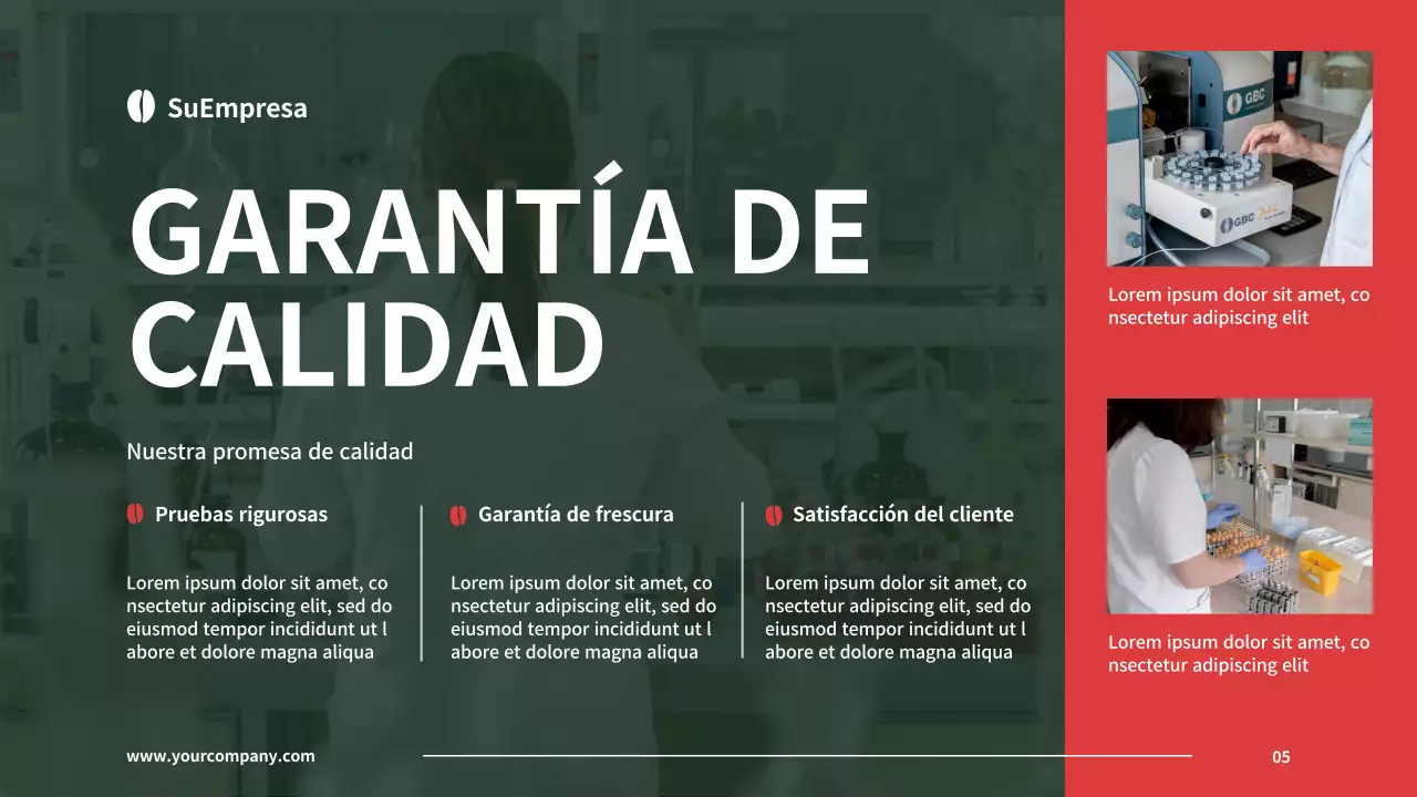 Introducción de la tostadora de café Black and Red Basic Company