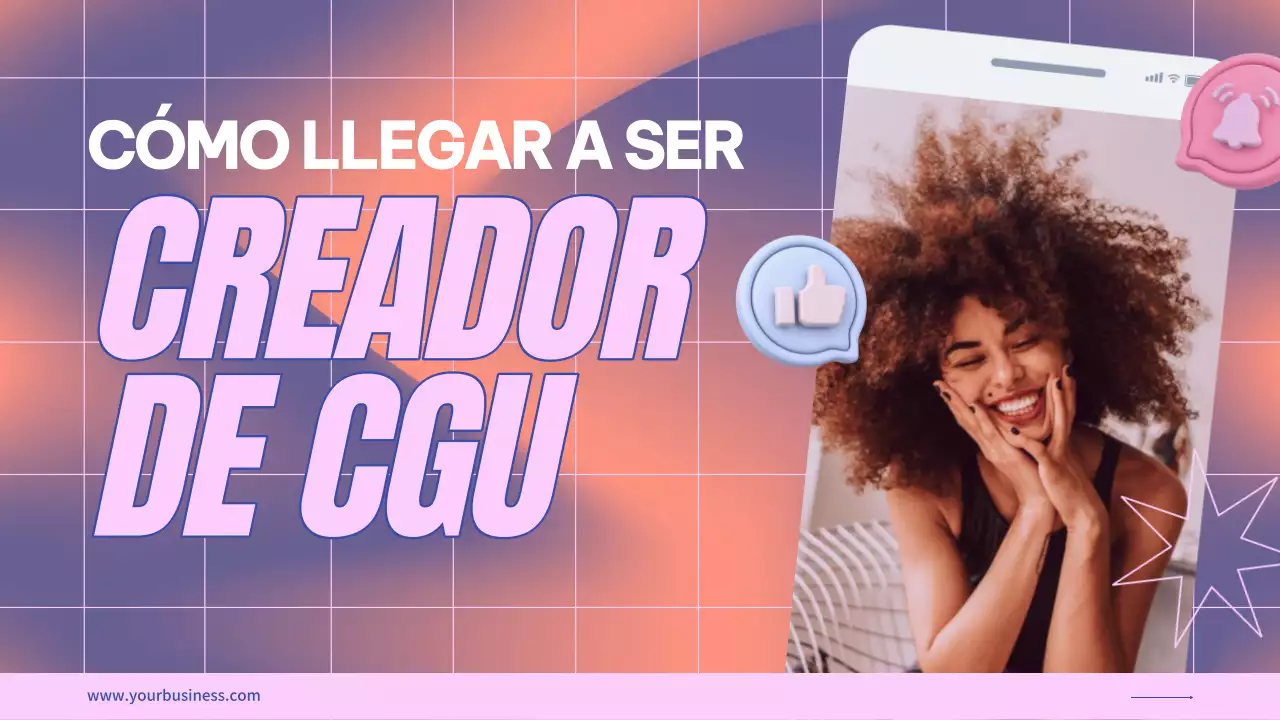 Púrpura Rosa Tendencia Moderna Presentación UGS Instrucciones