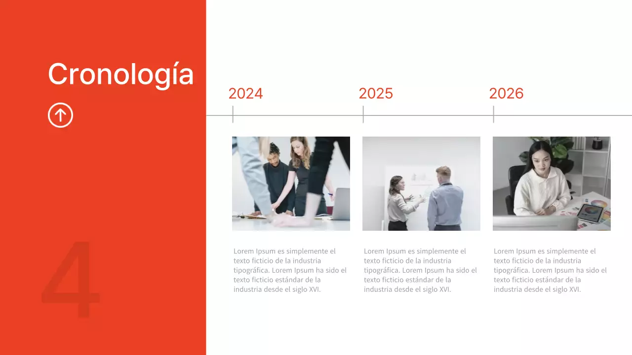 Naranja y verde Sencillo, moderno y elegante Notas del equipo de marketing