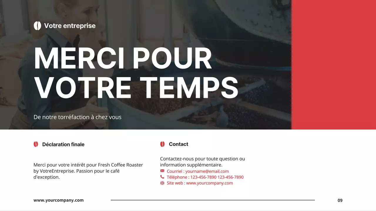 Introduction de la torréfaction de Black and Red Basic Company