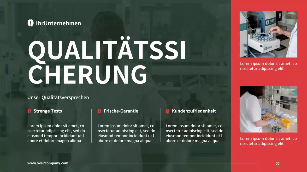 Einführung der Kaffeerösterei von Black and Red Basic Company