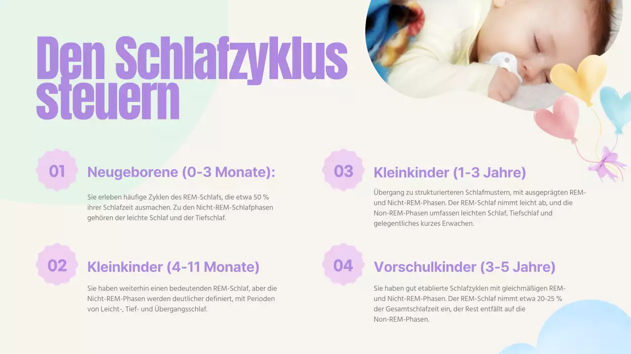 Pastellrosa Blau Gelb Grün Niedlich Verspielt Kinder Schlafhilfe