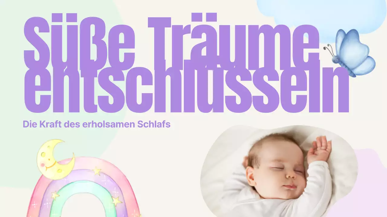 Pastellrosa Blau Gelb Grün Niedlich Verspielt Kinder Schlafhilfe