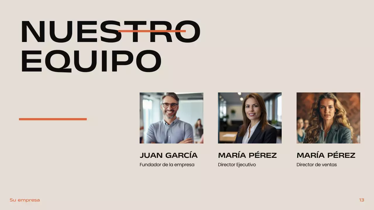 Negro Naranja Beige Moderno Minimal Introducción Inmobiliaria