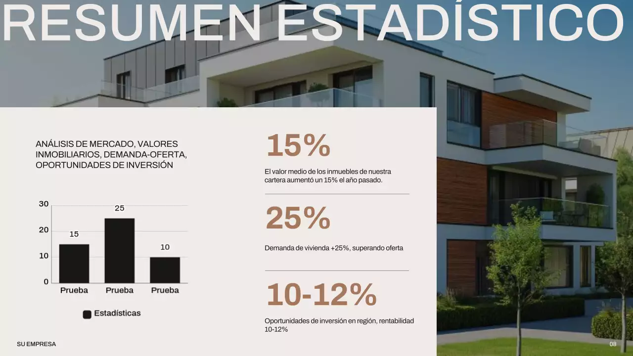 Negro Gris Moderno Minimal Agencia Inmobiliaria Introducción