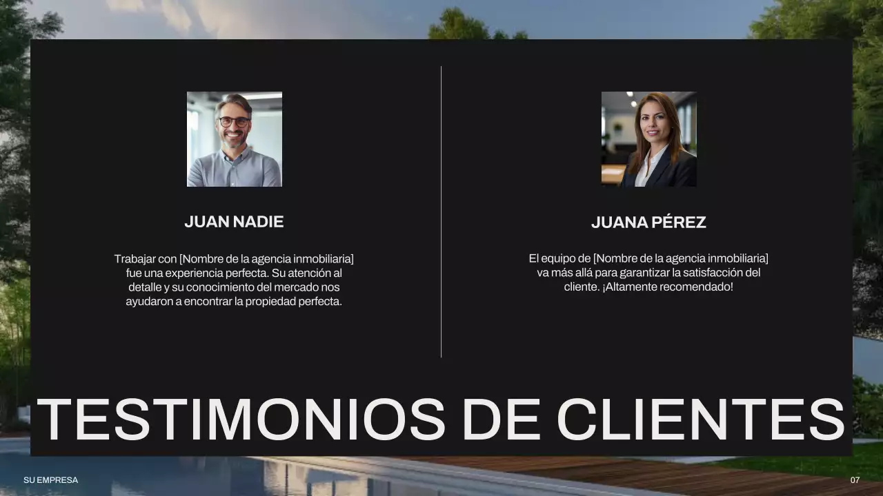 Negro Gris Moderno Minimal Agencia Inmobiliaria Introducción