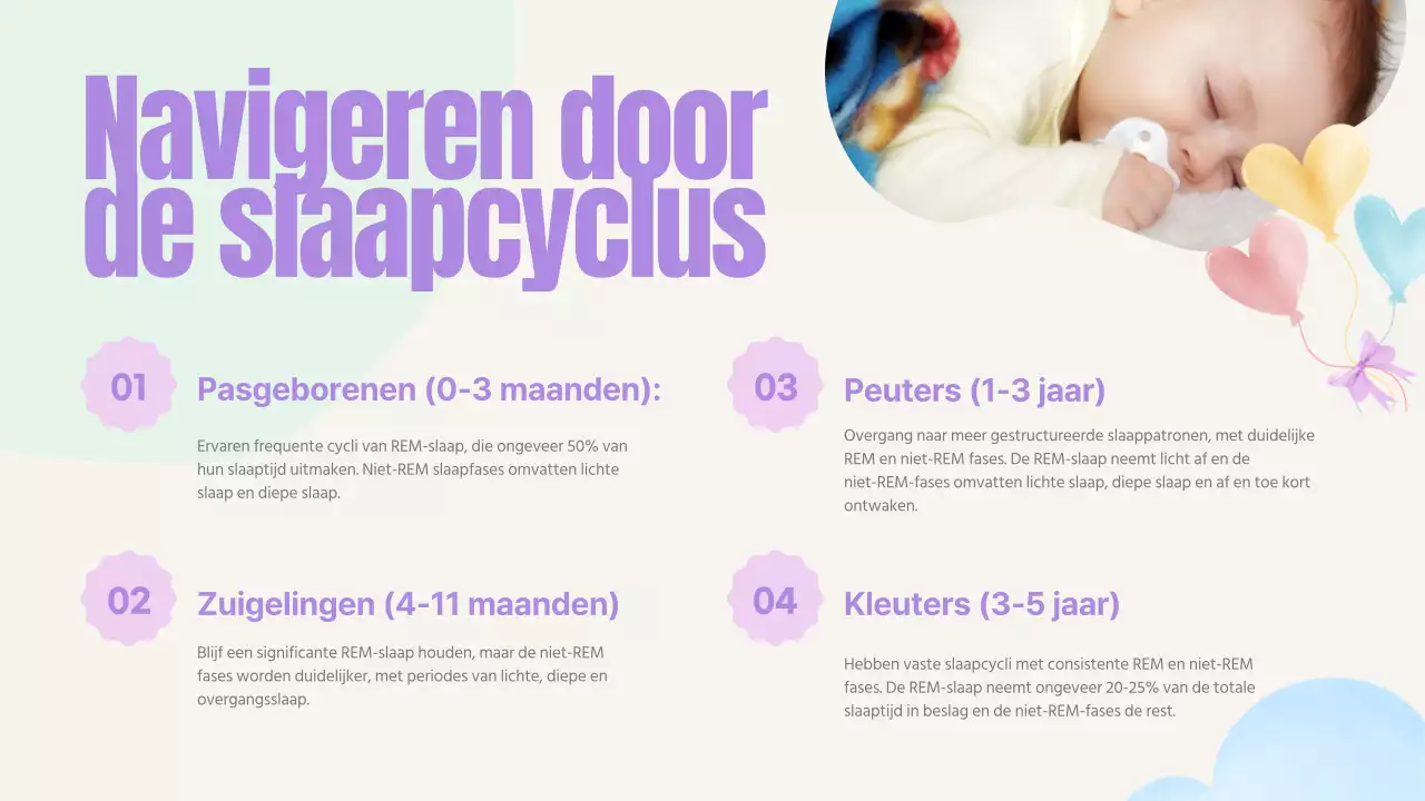 Pastel Roze Blauw Geel Groen Schattig Speels Kinderslaapboek