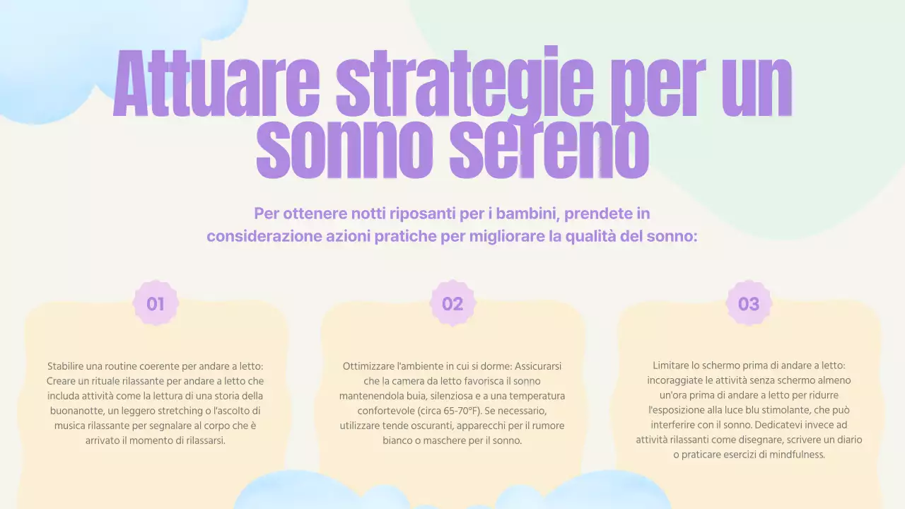 Rosa pastello Blu Giallo Verde Carino giocoso Guida alla nanna per bambini