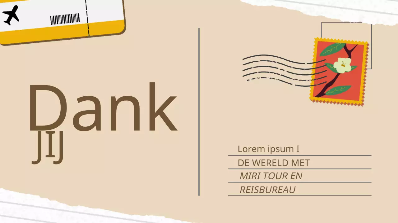 Introductie van Beige and Brown Vintage Tour and Travel Company