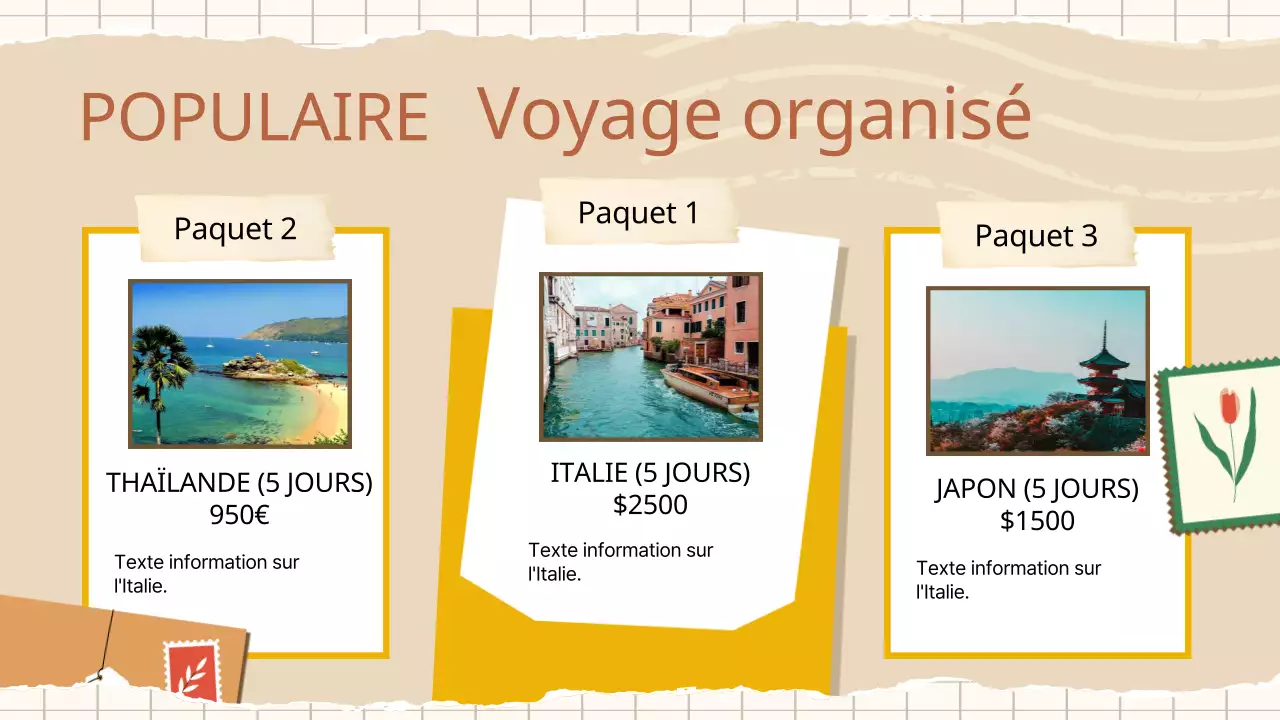 Présentation de la société Beige and Brown Vintage Tour and Travel Company