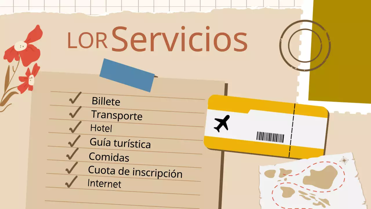 Presentación de Beige and Brown Vintage Tour and Travel Company