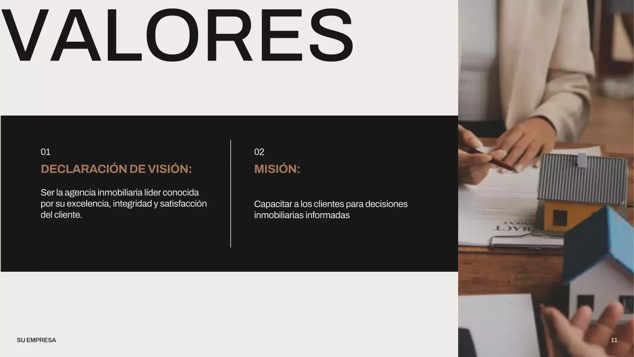 Negro Gris Moderno Minimal Agencia Inmobiliaria Introducción