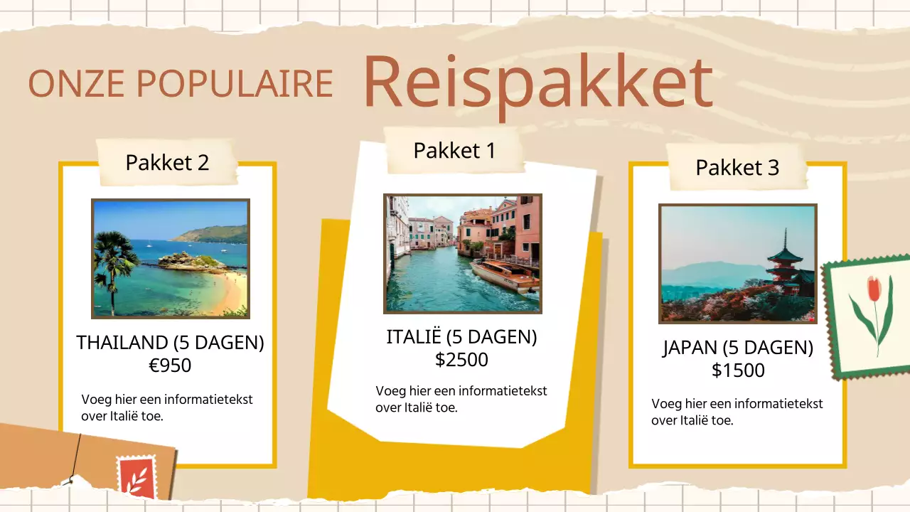 Introductie van Beige and Brown Vintage Tour and Travel Company