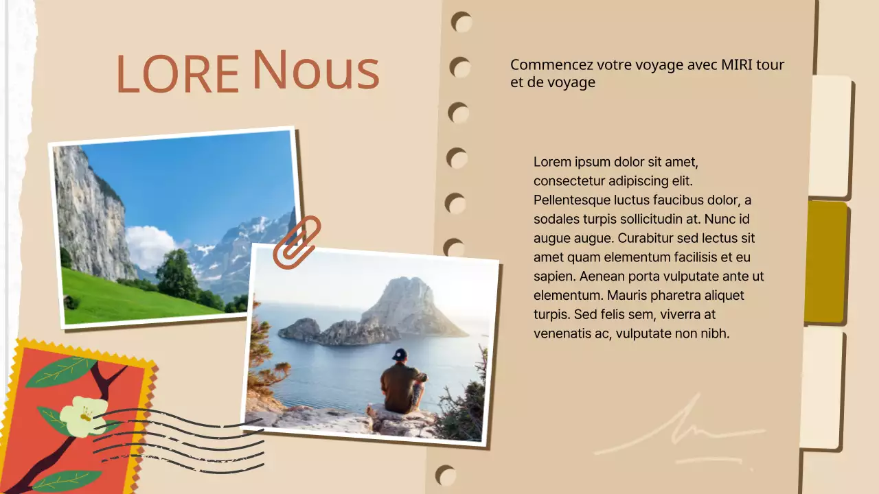 Présentation de la société Beige and Brown Vintage Tour and Travel Company