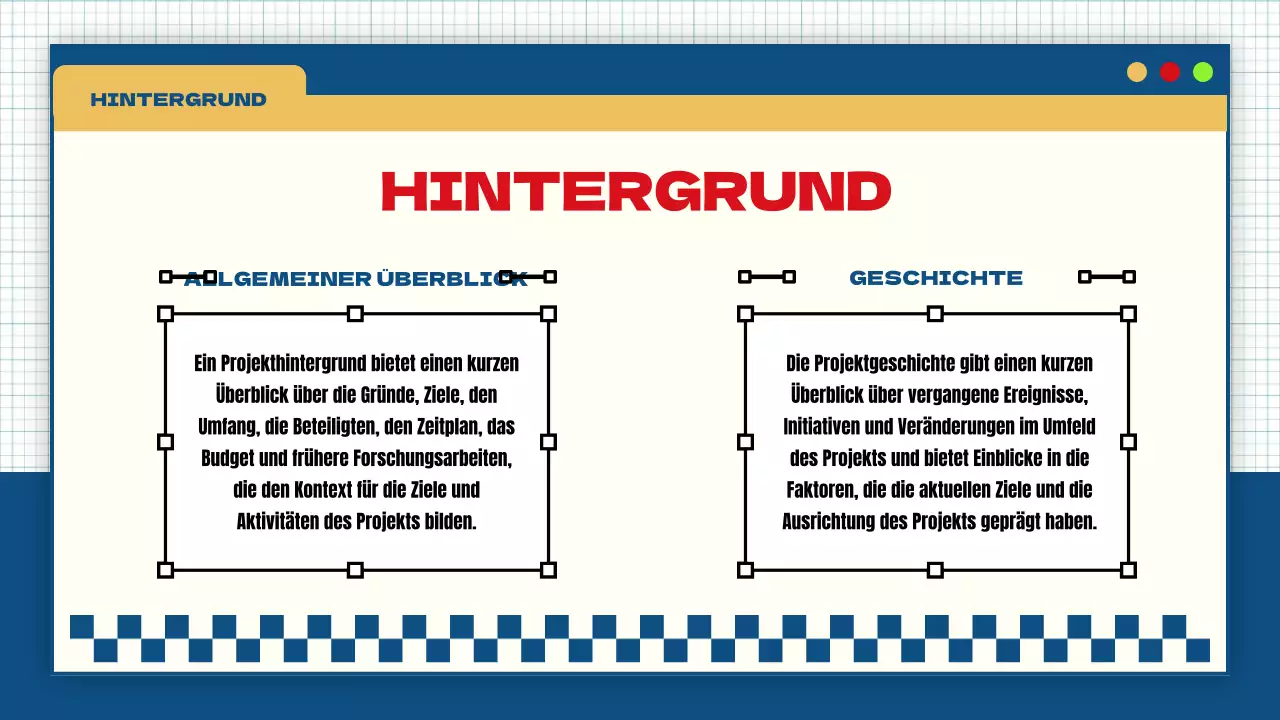 blau gelb modern auffällig Gruppenprojekt Klassenmaterial