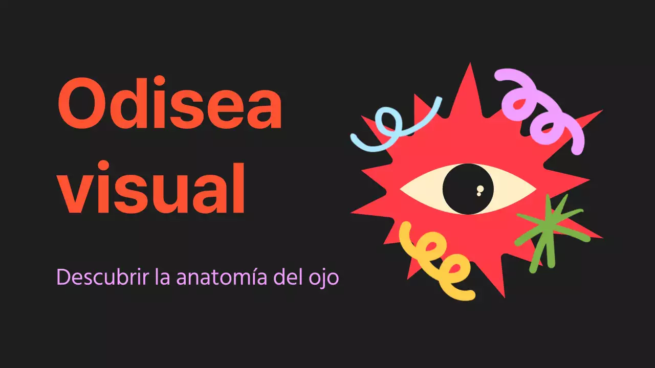 Black Orange Flashy Eyes Material de lectura