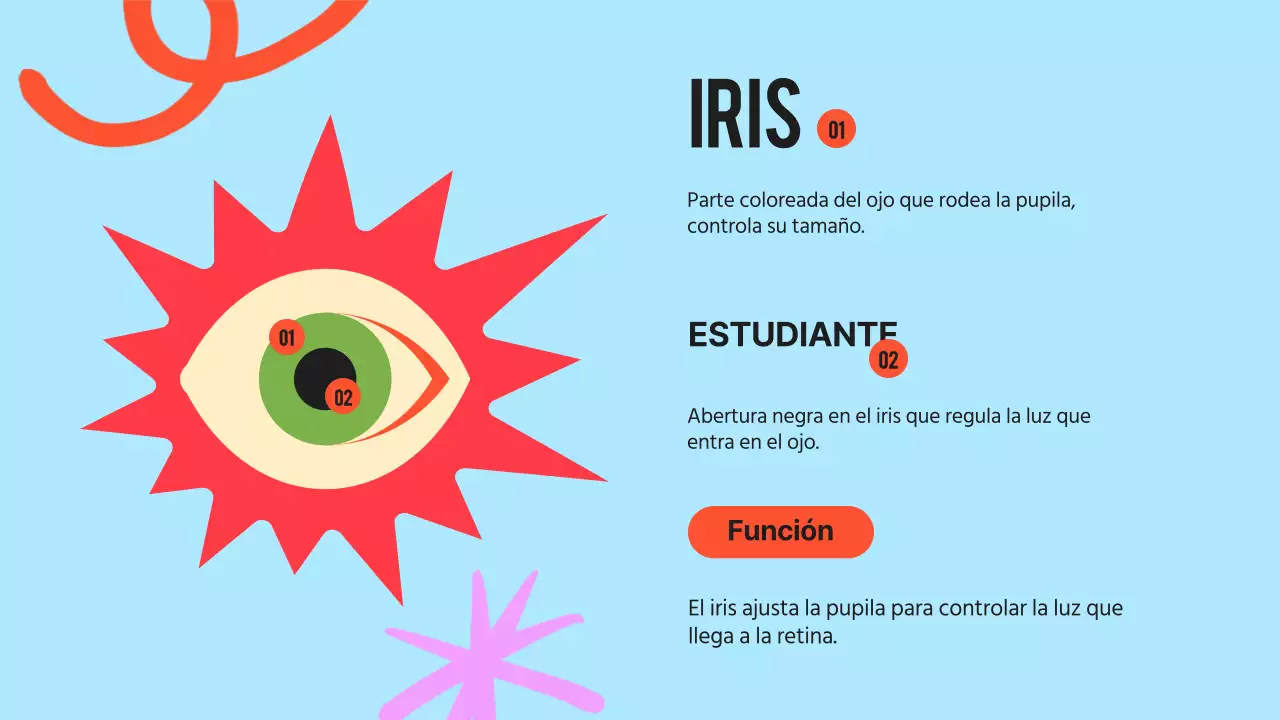 Black Orange Flashy Eyes Material de lectura