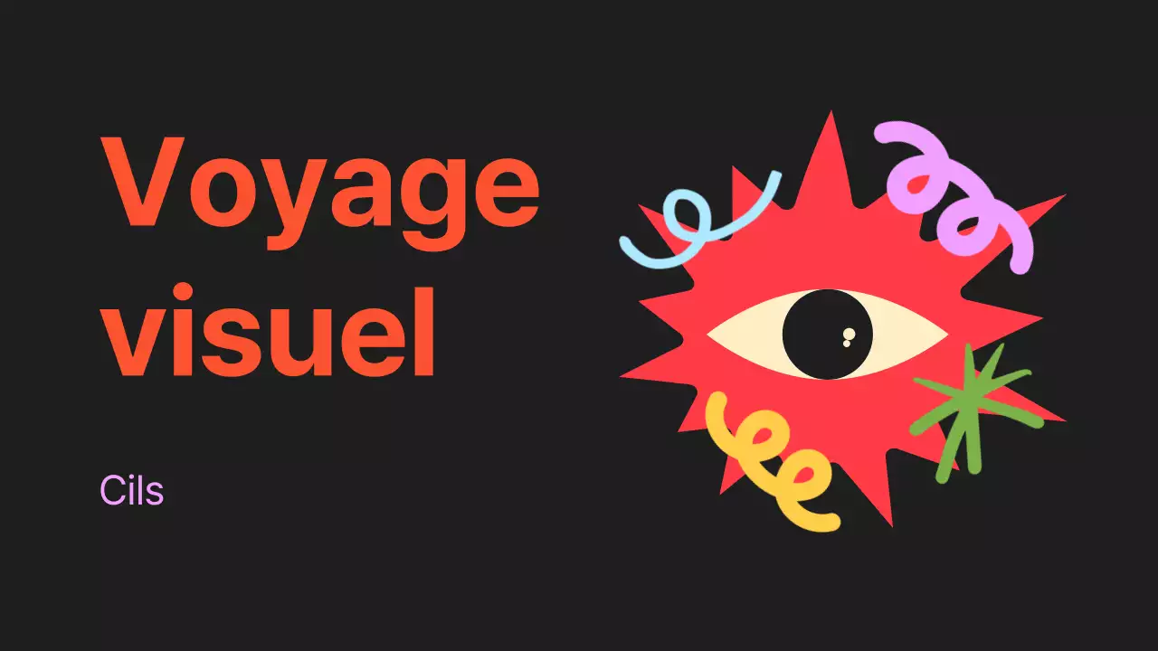 Noir Orange Flashy Eyes Lecture Material