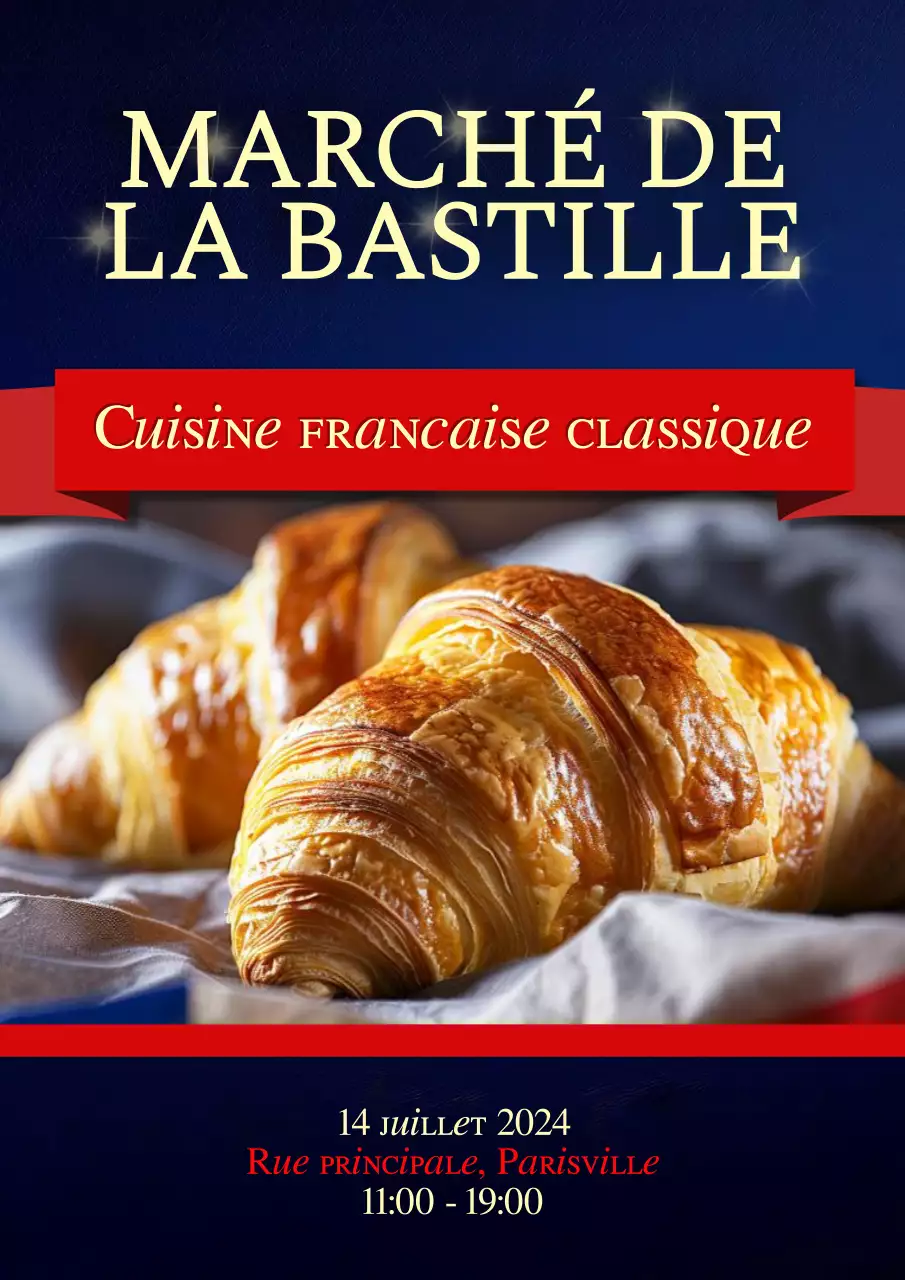 Rouge Marine Luxe Marché français Annonce