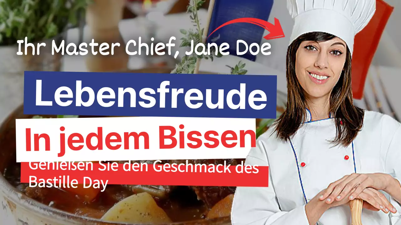 Rot-Blau-Kühne Bastille-Tag-Rezepte