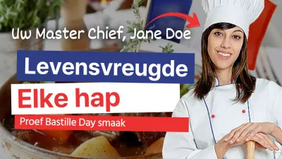 Rood Blauw Stoute Bastille Dag Recepten