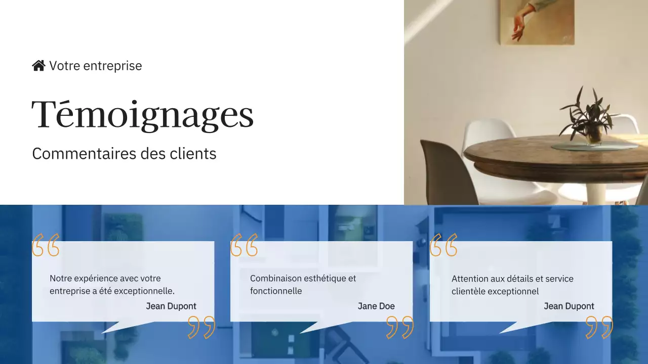 Bleu et jaune : l'introduction de la marque immobilière de la société Elegant