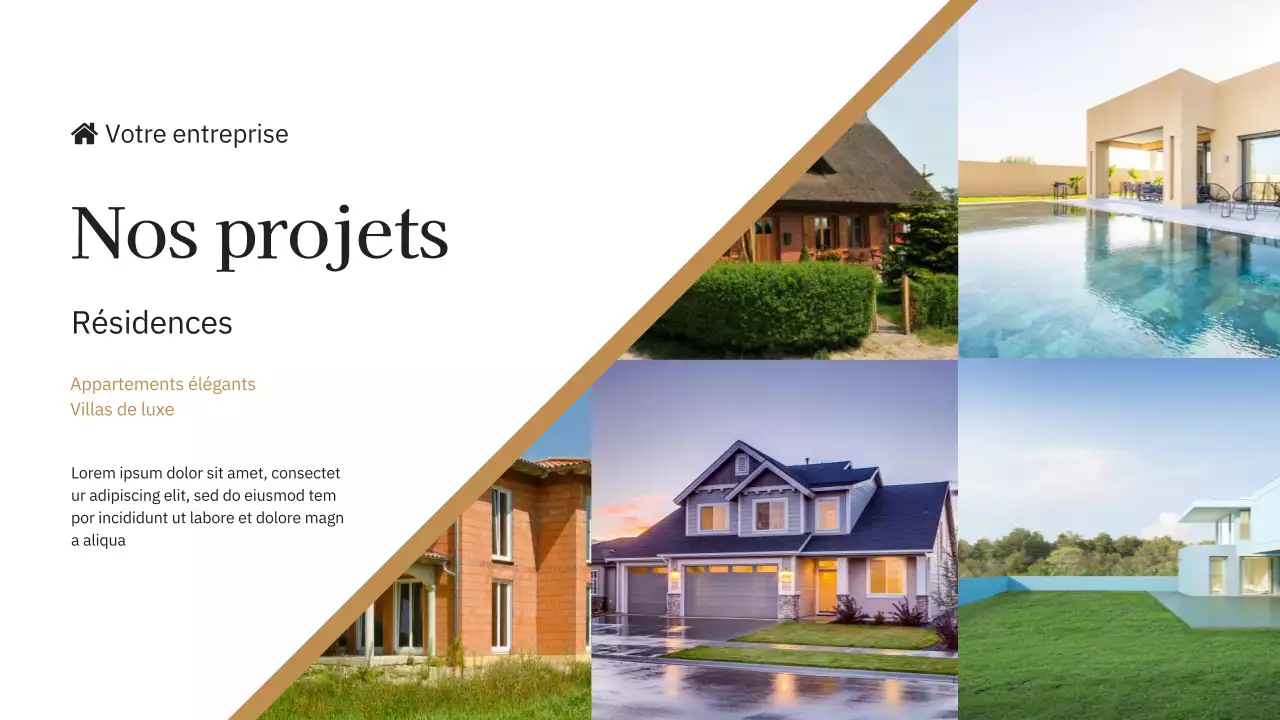 Bleu et jaune : l'introduction de la marque immobilière de la société Elegant