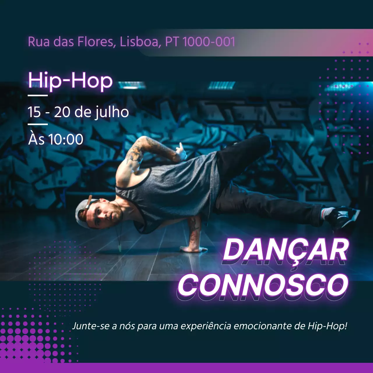 Promoção Oficina Pop Bege e Roxo