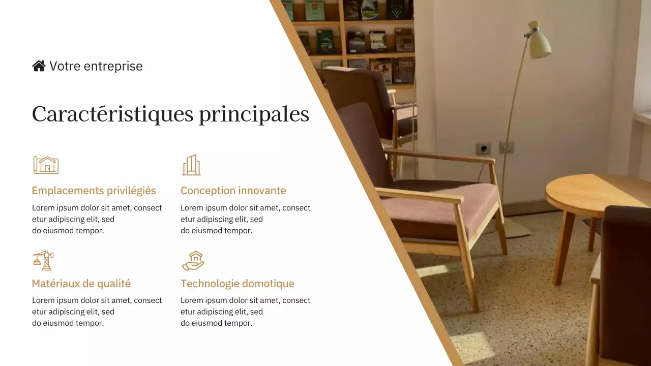 Bleu et jaune : l'introduction de la marque immobilière de la société Elegant