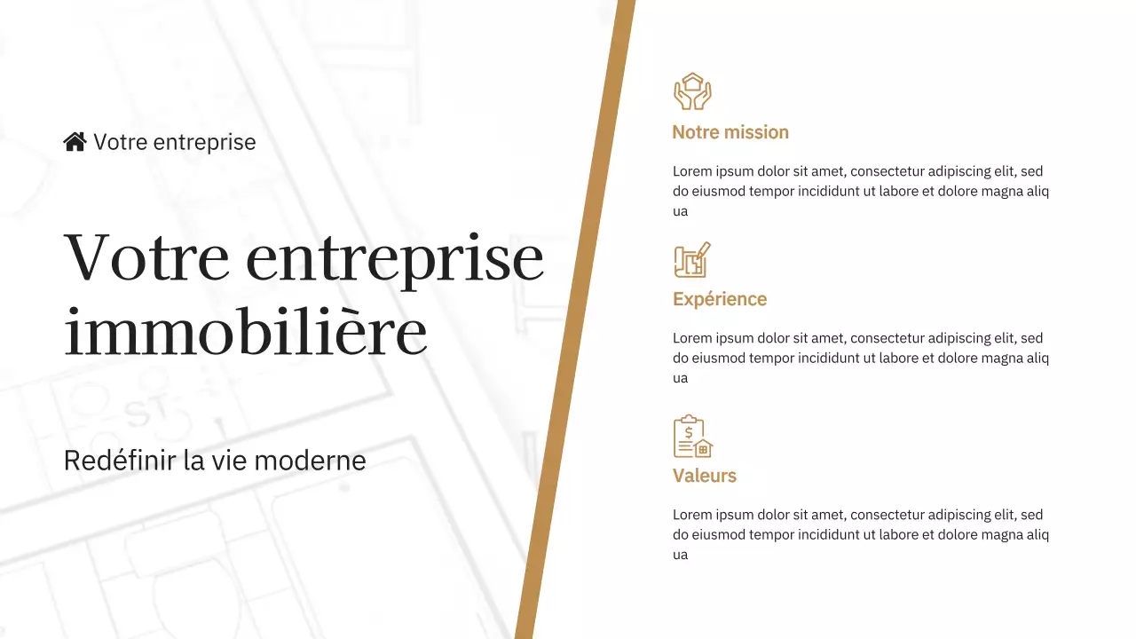 Bleu et jaune : l'introduction de la marque immobilière de la société Elegant