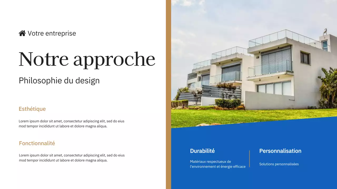 Bleu et jaune : l'introduction de la marque immobilière de la société Elegant