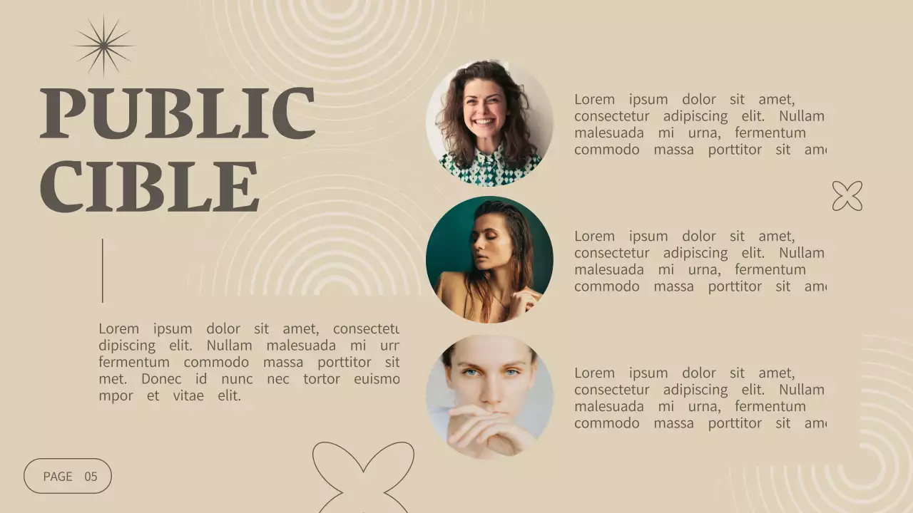 Beige Modern Cosmetics Business Company