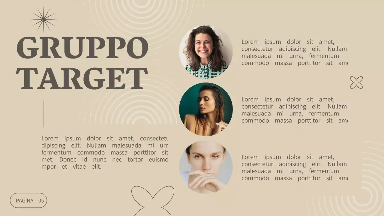 Beige Moderna Cosmetica Società d'affari