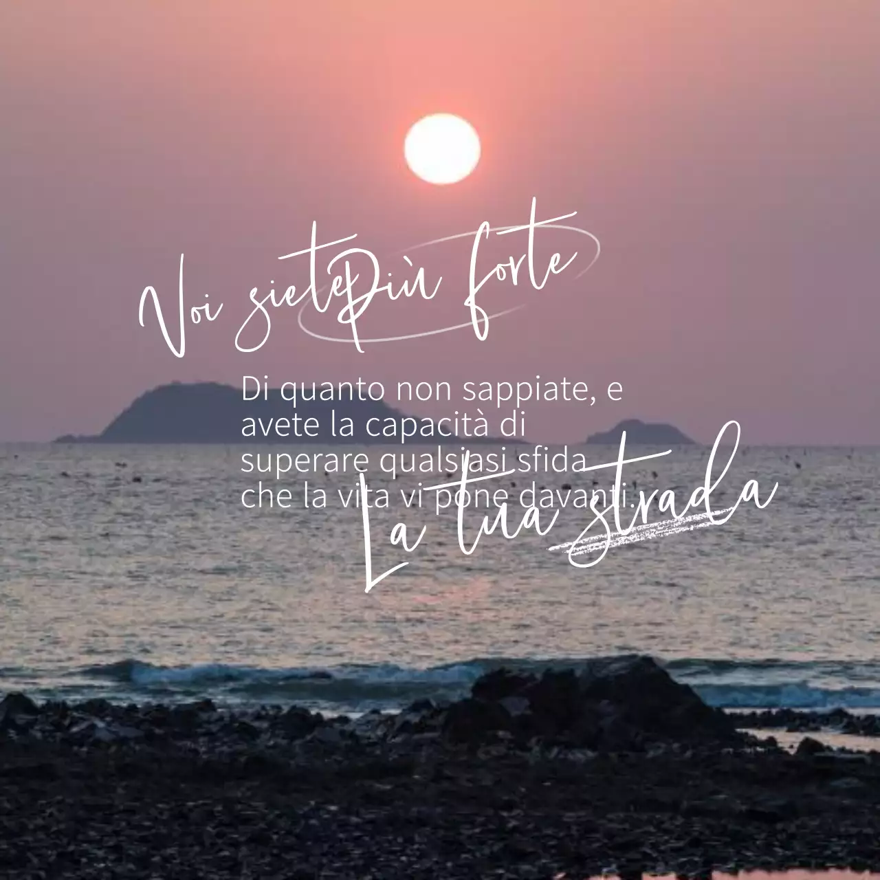 Estetica rosa Parole incoraggianti per sostenere la salute mentale citazione