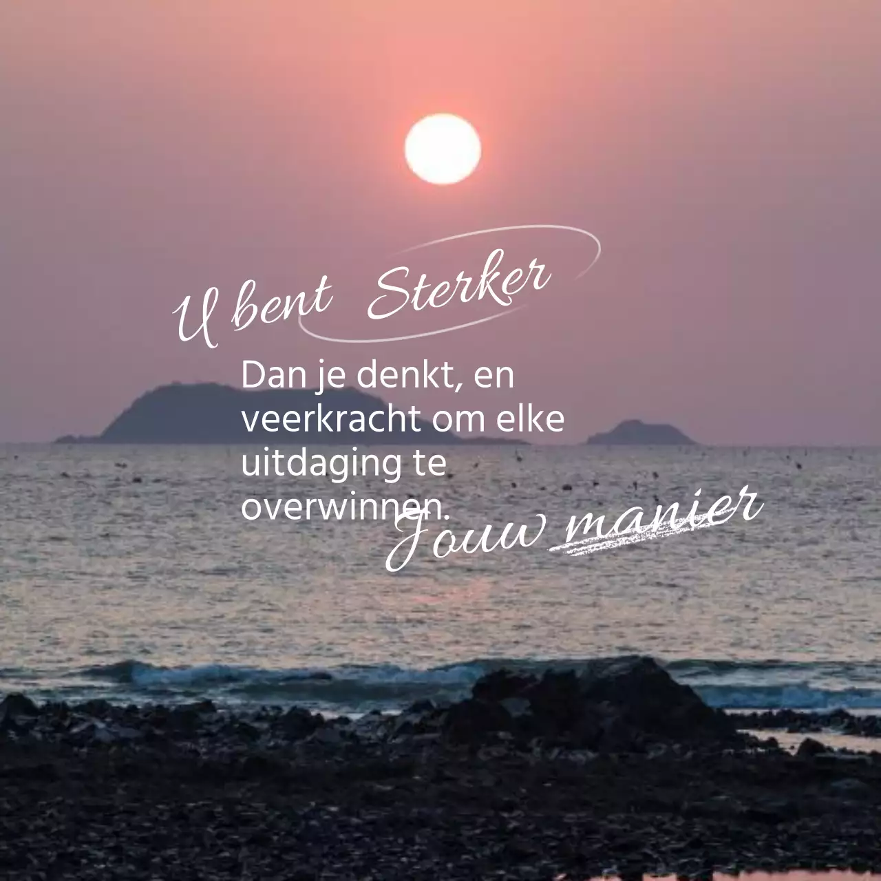 Roze esthetiek Aanmoedigende woorden ter ondersteuning van mentale gezondheid quote