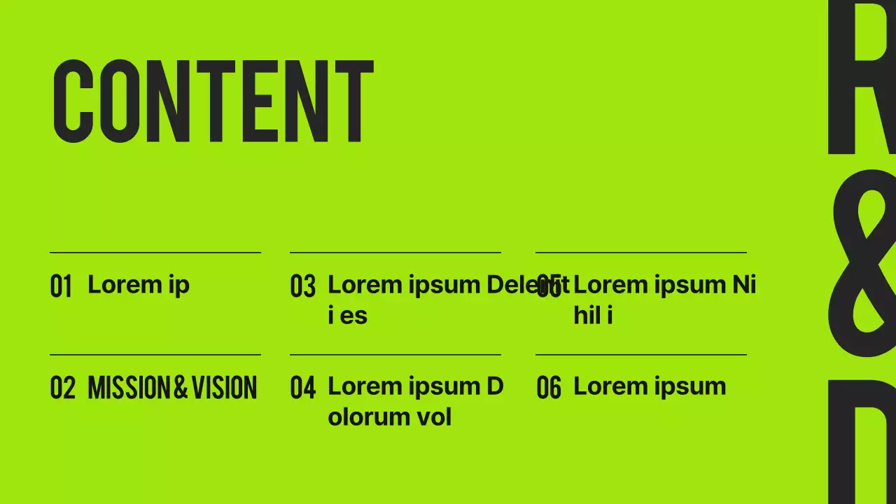 Rapport d'orientation moderne noir néon