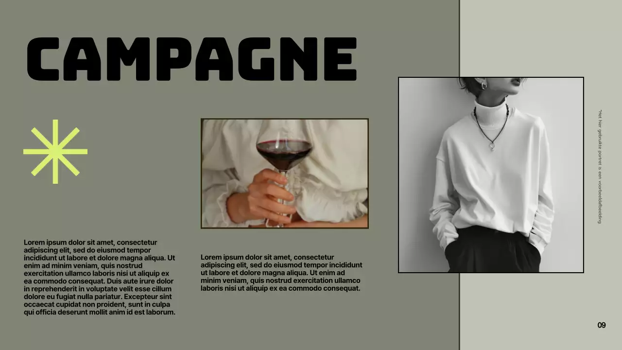 Groen Grijs Modern Merk Voorstel Presentatie