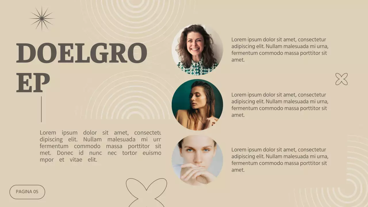 Beige Modern Cosmetics Bedrijf