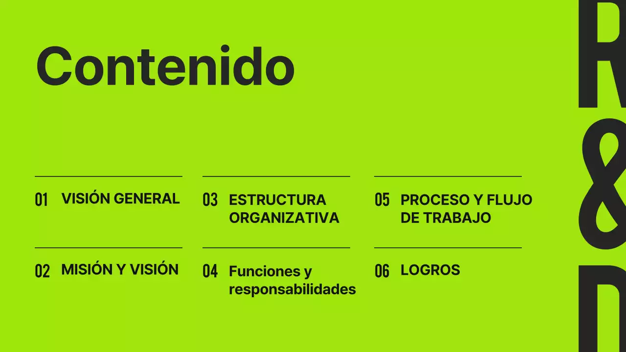 Neón negro Informe de orientación moderna